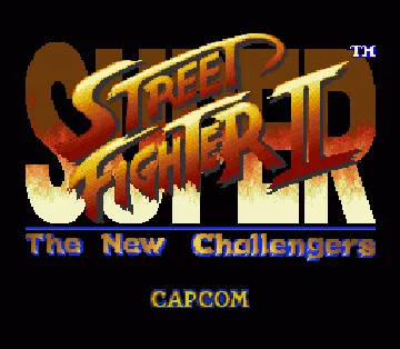 Super Street Fighter II - The New Challengers (Japan) screen shot title